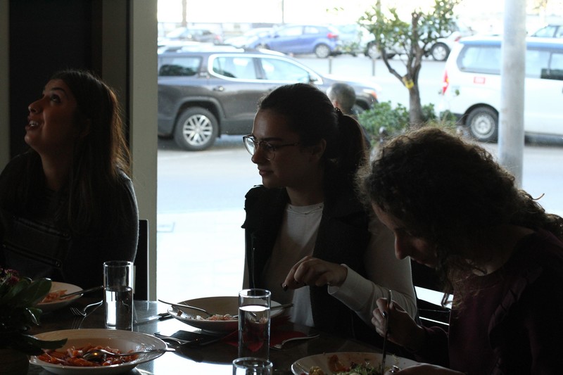 Lunch at Caffe Mondo